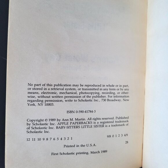 THE BABYSITTERS CLUB LITTLE SISTER LOT OF 15 BOOKS VINTAGE 1980s & SUPER SPECIAL - Picture 11 of 16